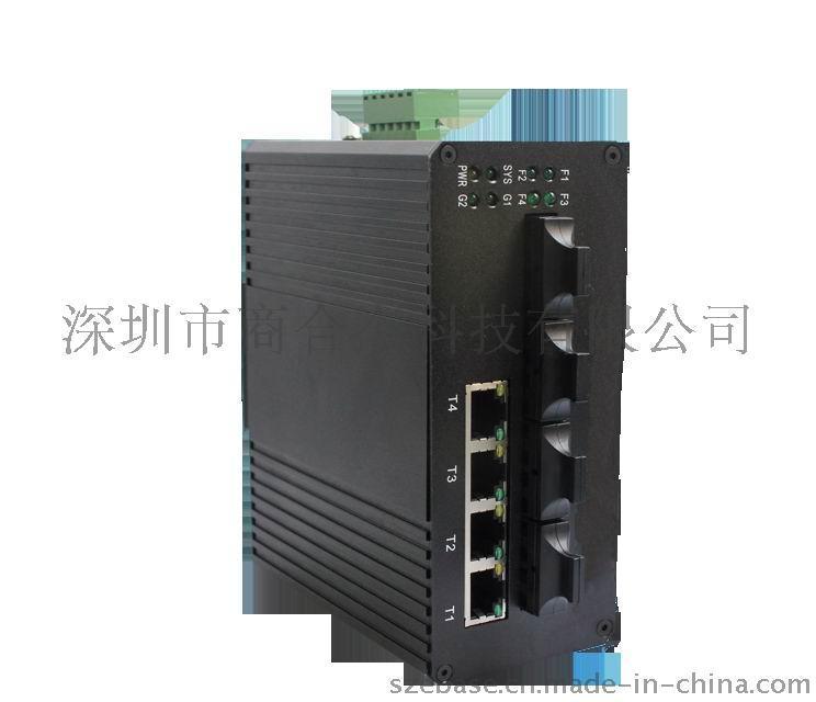 4口網(wǎng)管型工業(yè)以太網(wǎng)交換機E-640W-4F-4T